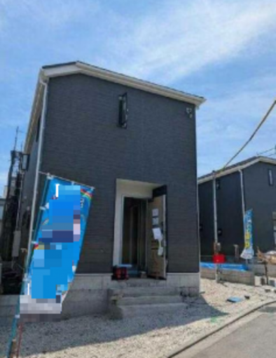 相模原市中央区上矢部、新築一戸建ての外観画像です