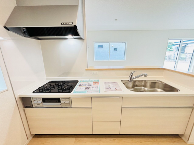 相模原市中央区上矢部、新築一戸建てのキッチン画像です