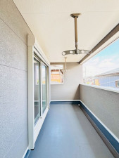 相模原市中央区田名塩田、新築一戸建てのバルコニー画像です