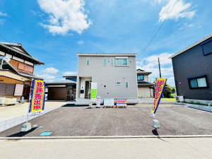 相模原市中央区田名塩田、新築一戸建ての外観画像です