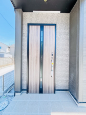 相模原市中央区田名、新築一戸建ての外観画像です