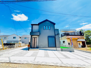 相模原市中央区田名、新築一戸建ての外観画像です