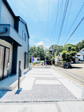 相模原市中央区田名、新築一戸建ての駐車場画像です