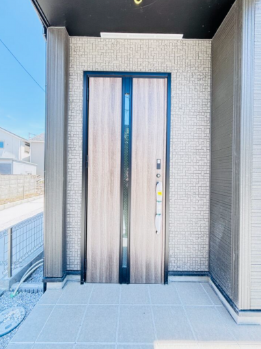 相模原市中央区田名、新築一戸建ての外観画像です