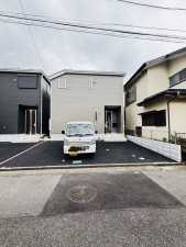 相模原市中央区光が丘、新築一戸建ての外観画像です