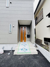相模原市中央区光が丘、新築一戸建ての外観画像です