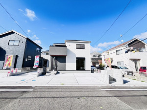 相模原市中央区宮下本町、新築一戸建ての外観画像です