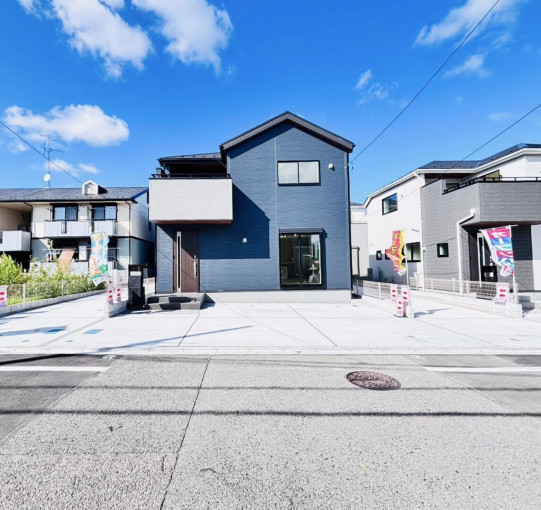 相模原市中央区宮下本町、新築一戸建ての外観画像です