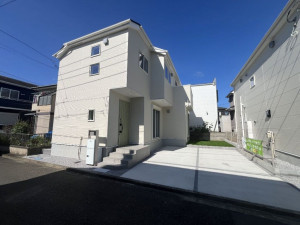 相模原市中央区淵野辺本町、新築一戸建ての外観画像です