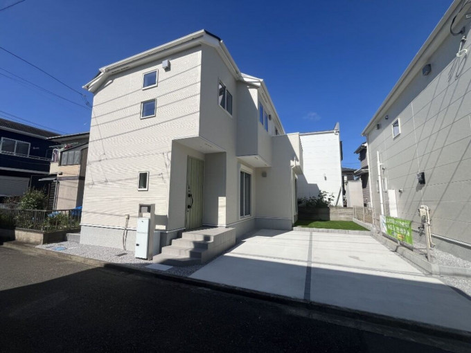相模原市中央区淵野辺本町、新築一戸建ての外観画像です