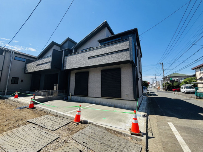 相模原市中央区横山台、新築一戸建ての外観画像です