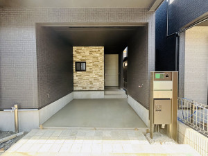 相模原市中央区横山台、新築一戸建ての駐車場画像です