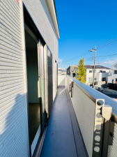 相模原市中央区田名、新築一戸建てのバルコニー画像です