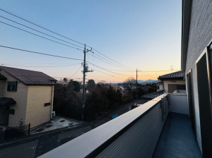 相模原市中央区田名、新築一戸建てのバルコニー画像です