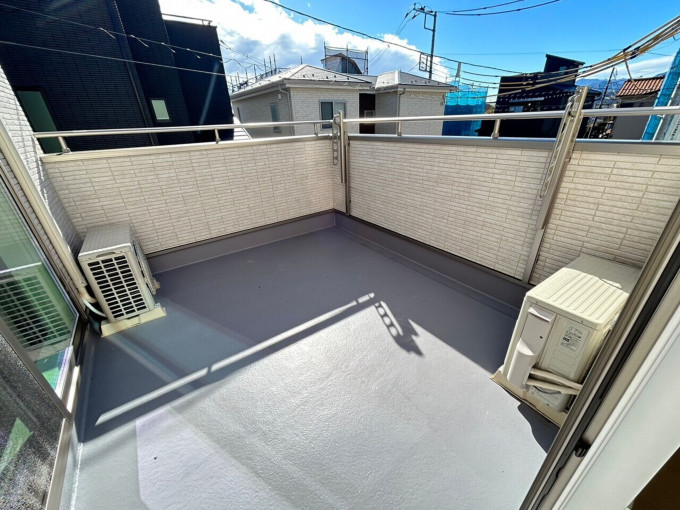 相模原市中央区田名、新築一戸建てのバルコニー画像です