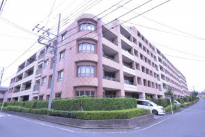 相模原市中央区星が丘、中古マンションの外観画像です