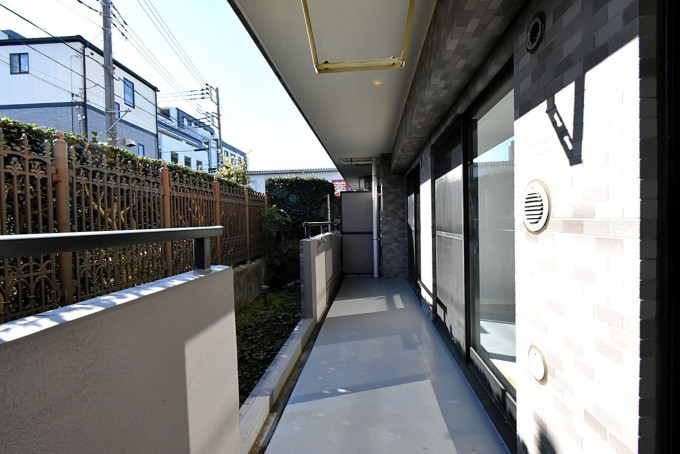 相模原市中央区清新、中古マンションのバルコニー画像です