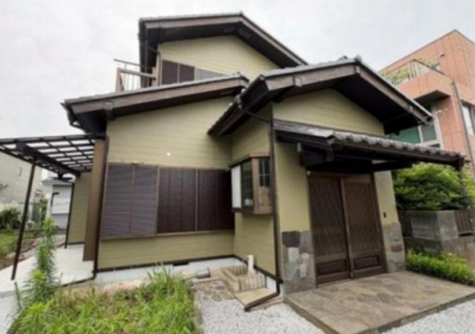 相模原市中央区田名、中古一戸建ての外観画像です