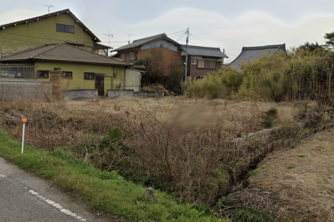 彦根市下岡部町、土地の間取り画像です