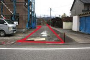 彦根市沼波町、土地の画像です