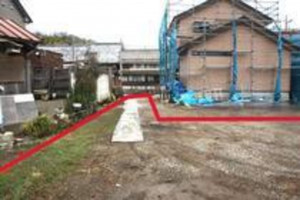 彦根市沼波町、土地の画像です