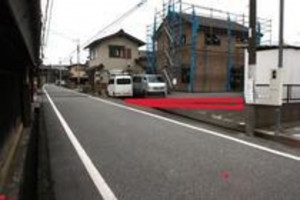 彦根市沼波町、土地の画像です