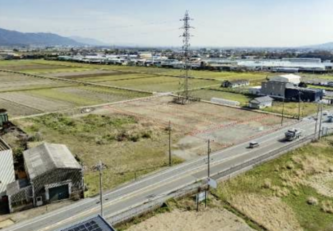 彦根市南川瀬町、土地の間取り画像です