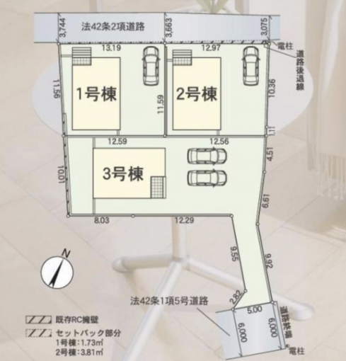 彦根市正法寺町、新築一戸建ての画像です