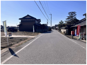 彦根市日夏町、土地の画像です