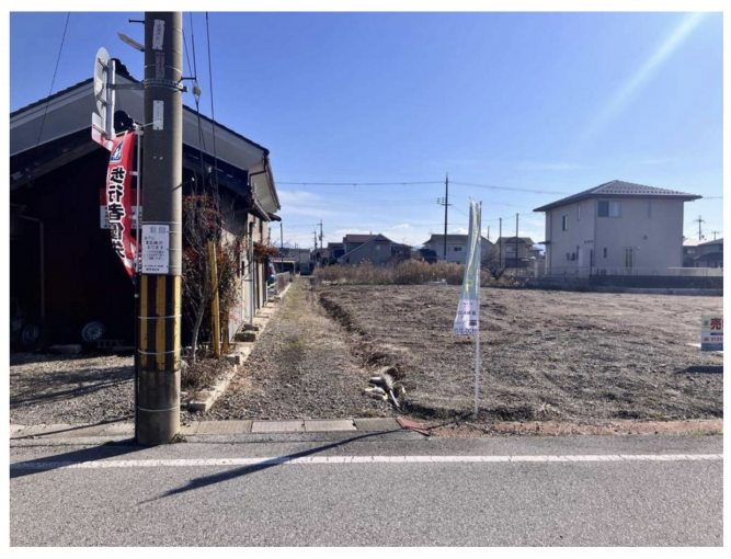 彦根市日夏町、土地の画像です