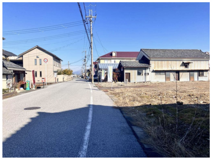 彦根市日夏町、土地の画像です