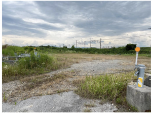 彦根市金沢町、土地の画像です