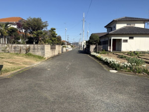 いわき市勿来町、土地の画像です