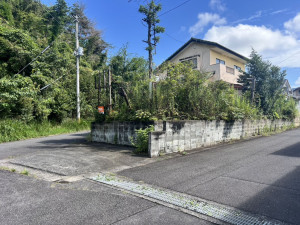 いわき市泉ケ丘、土地の画像です