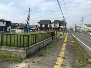 いわき市錦町、土地の画像です