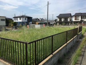 いわき市錦町、土地の画像です