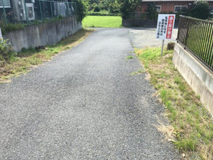 いわき市錦町、土地の画像です
