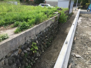 いわき市錦町、土地の画像です