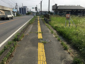 いわき市錦町、土地の画像です