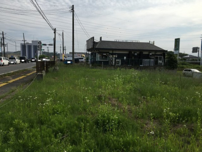 いわき市錦町、土地の画像です