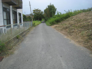 いわき市植田町、土地の画像です