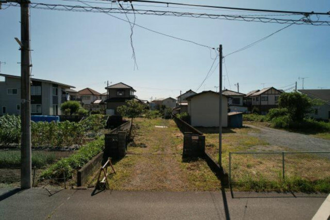 いわき市勿来町、土地の画像です