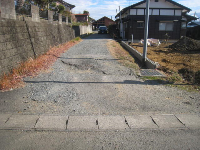 いわき市勿来町、土地の画像です