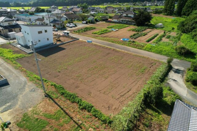 いわき市勿来町、土地の画像です