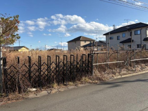 いわき市錦町、土地の画像です