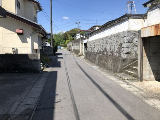 いわき市勿来町、土地の画像です