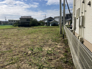 いわき市植田町、土地の画像です
