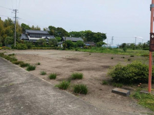 いわき市勿来町、土地の画像です