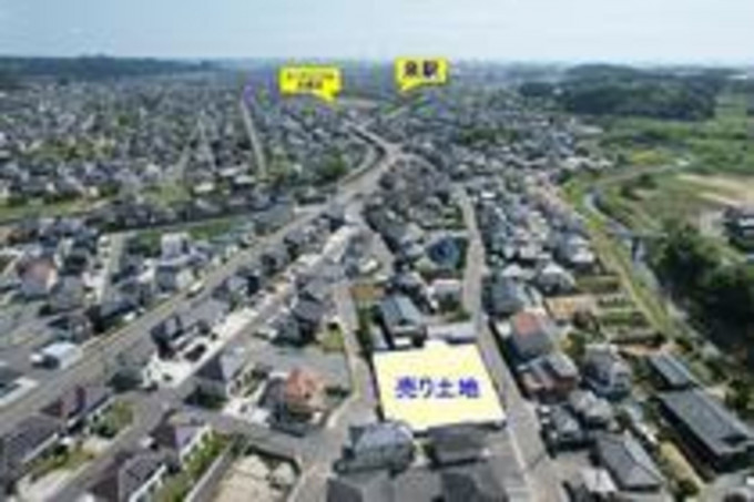 いわき市渡辺町、土地の画像です