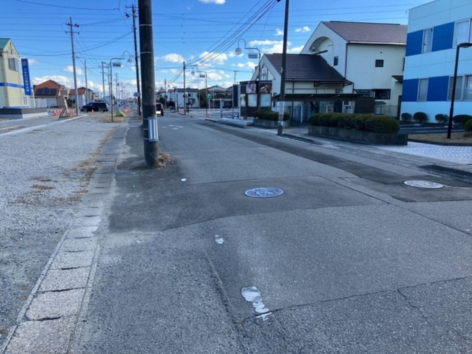 いわき市錦町、土地の画像です